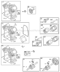 Part Location Diagram of 843805 Briggs and Stratton Piston Assembly